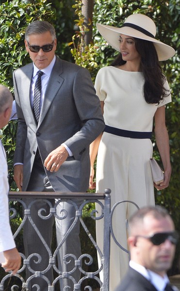 George Clooney and Amal Alamuddin Wedding Pictures